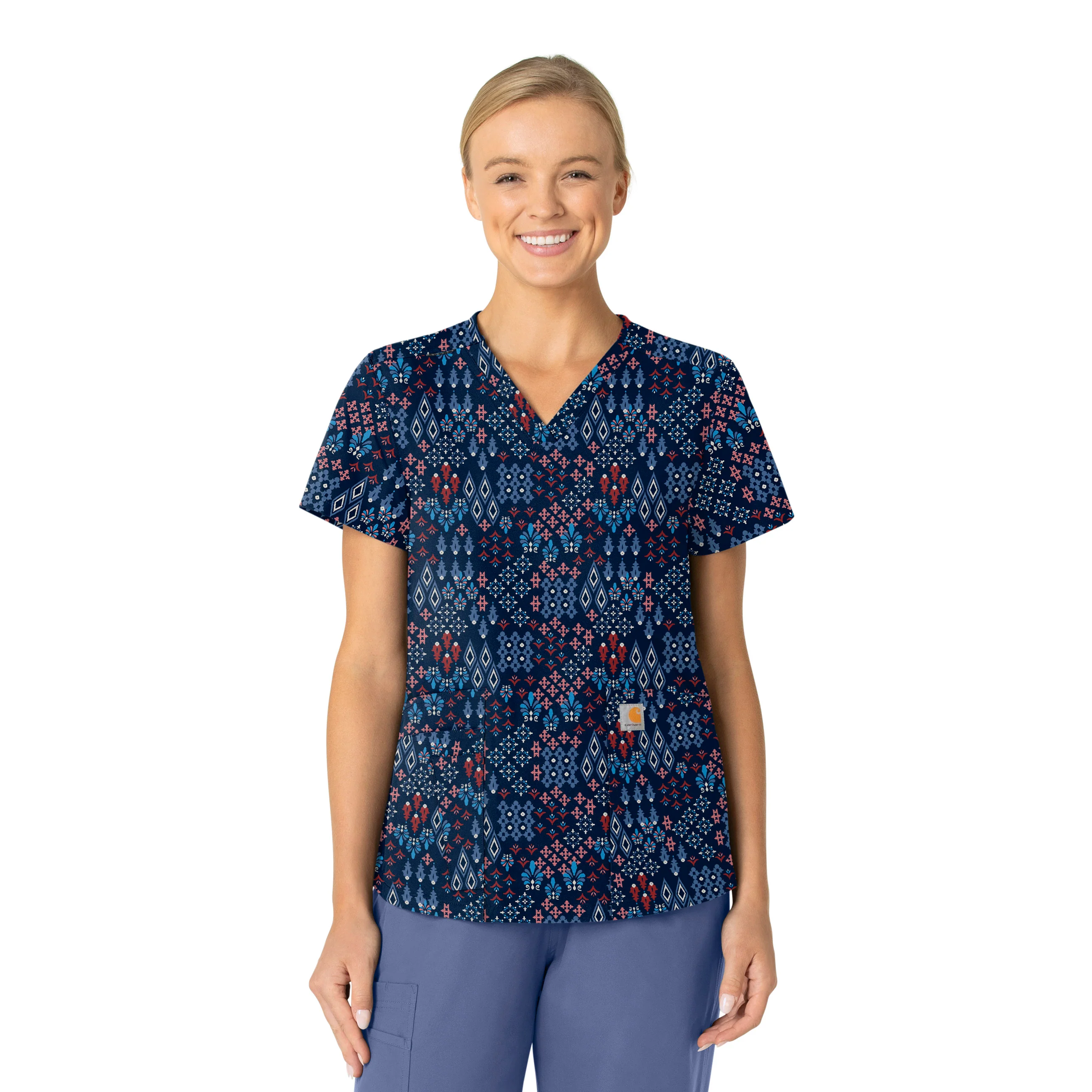 Clearance V-Neck Scrub Tops